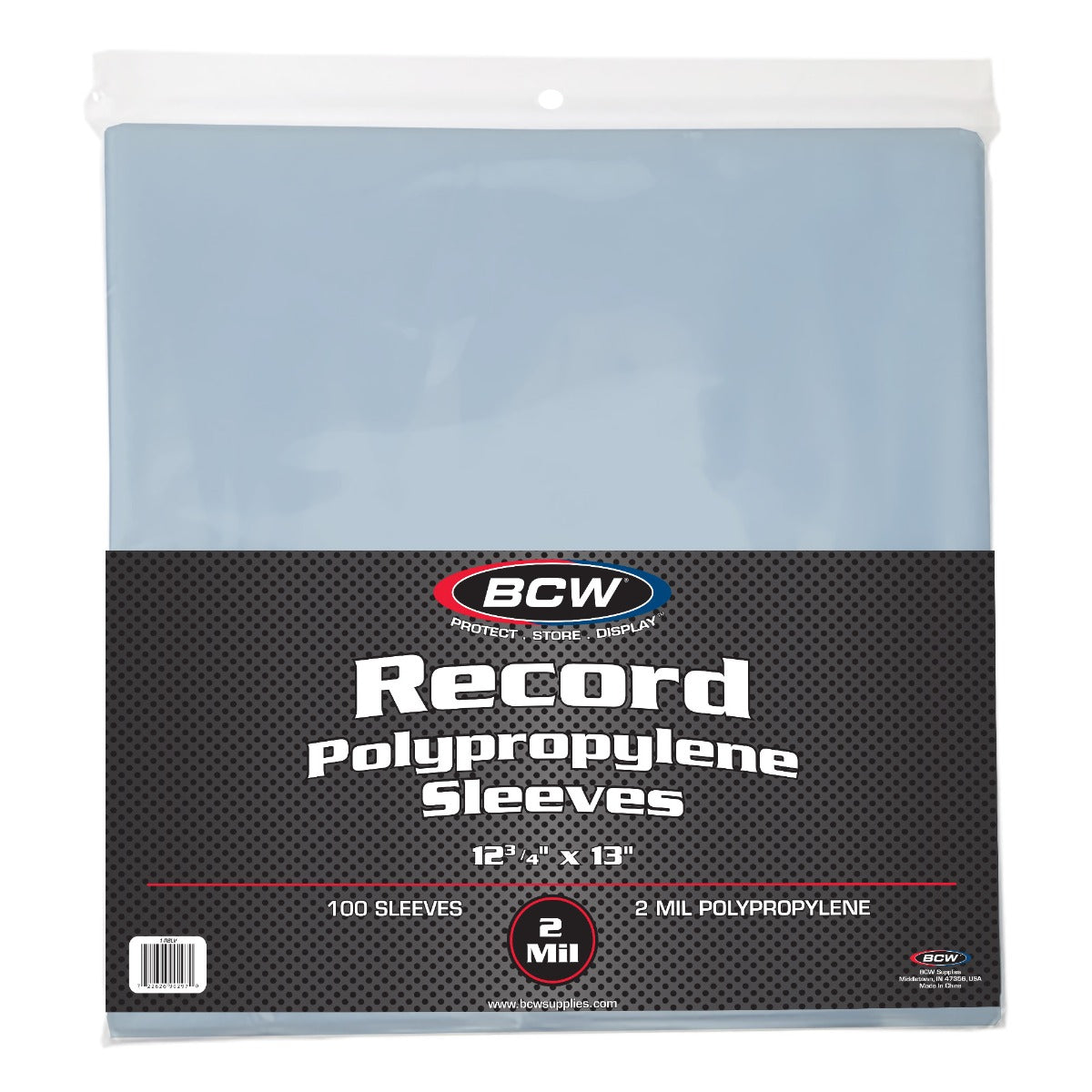 BCW 12 Inch Record Sleeves - Polypropylene PACK