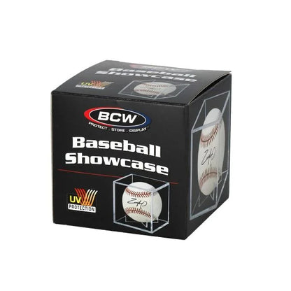 BCW Baseball Showcase with Built-In Stand - UV