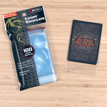 BCW Resealable Inner Sleeves PACK