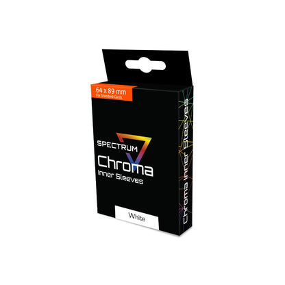 BCW Chroma Inner Sleeve: White PACK