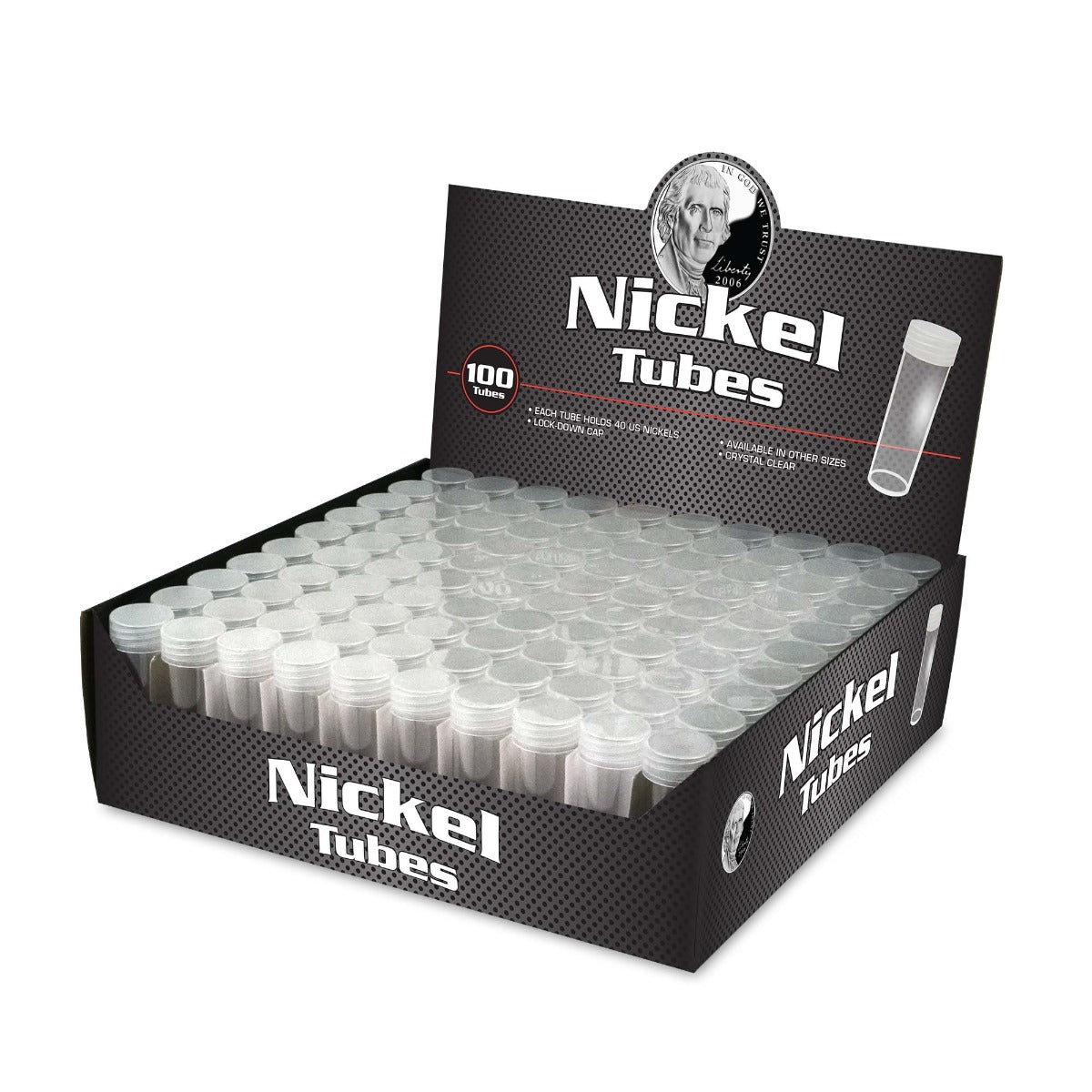 BCW Coin Tubes - Nickel EACH