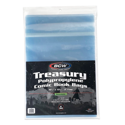 BCW Resealable Treasury Bags PACK