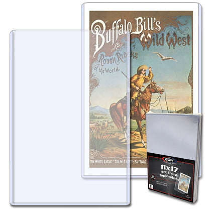 BCW 11x17 - Art Print Topload Holder PACK