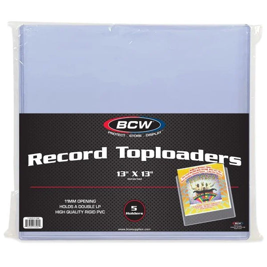 BCW 12-Inch Record Topload Holder - 11MM