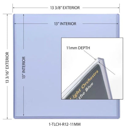 BCW 12-Inch Record Topload Holder - 11MM