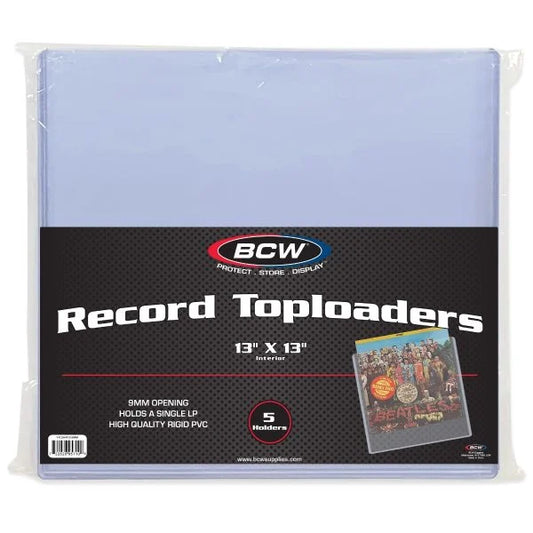BCW 12-Inch Record Topload Holder - 9MM
