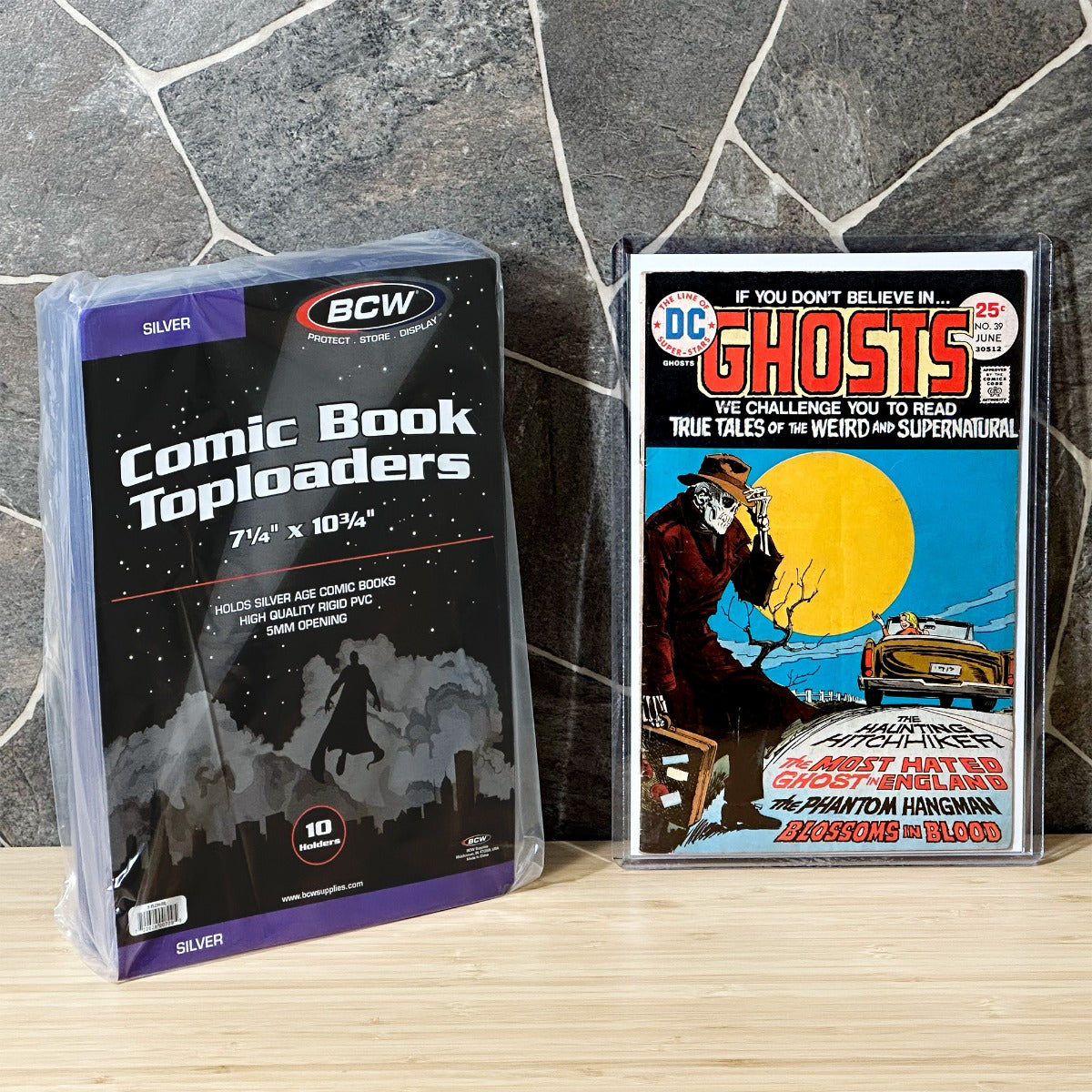 BCW Silver Comic Topload Holder PACK