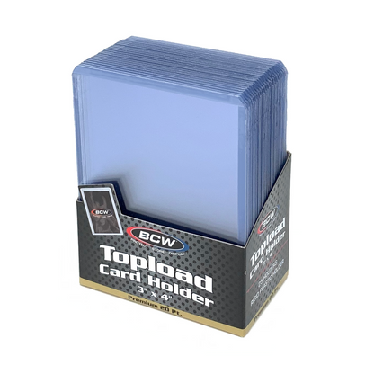 BCW 3x4 Topload Card Holder - Premium PACK