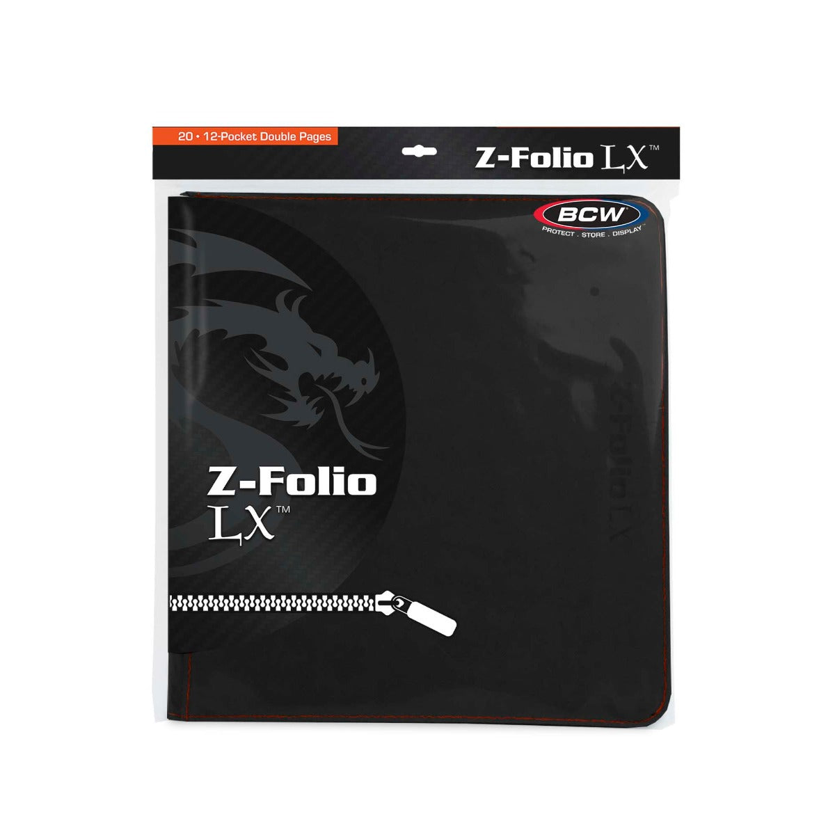 BCW Z-Folio 12-Pocket LX Album - Black EACH