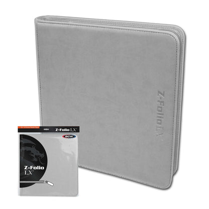 BCW Z-Folio 12-Pocket LX Album - White EACH