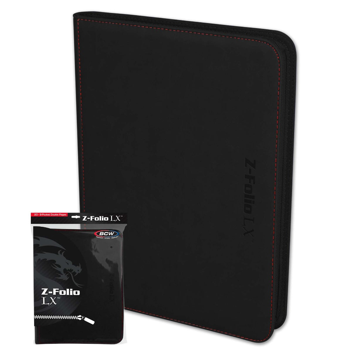 BCW Z-Folio 9-Pocket LX Album - Black EACH