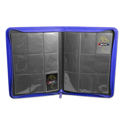 BCW Z-Folio 9-Pocket LX Album - Blue EACH