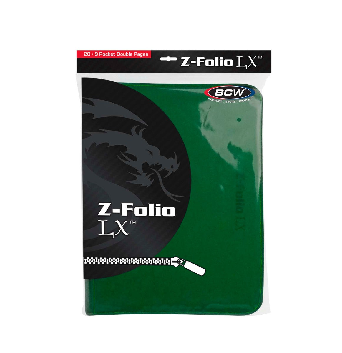 BCW Z-Folio 9-Pocket LX Album - Green EACH