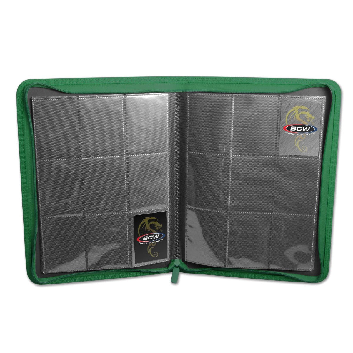 BCW Z-Folio 9-Pocket LX Album - Green EACH