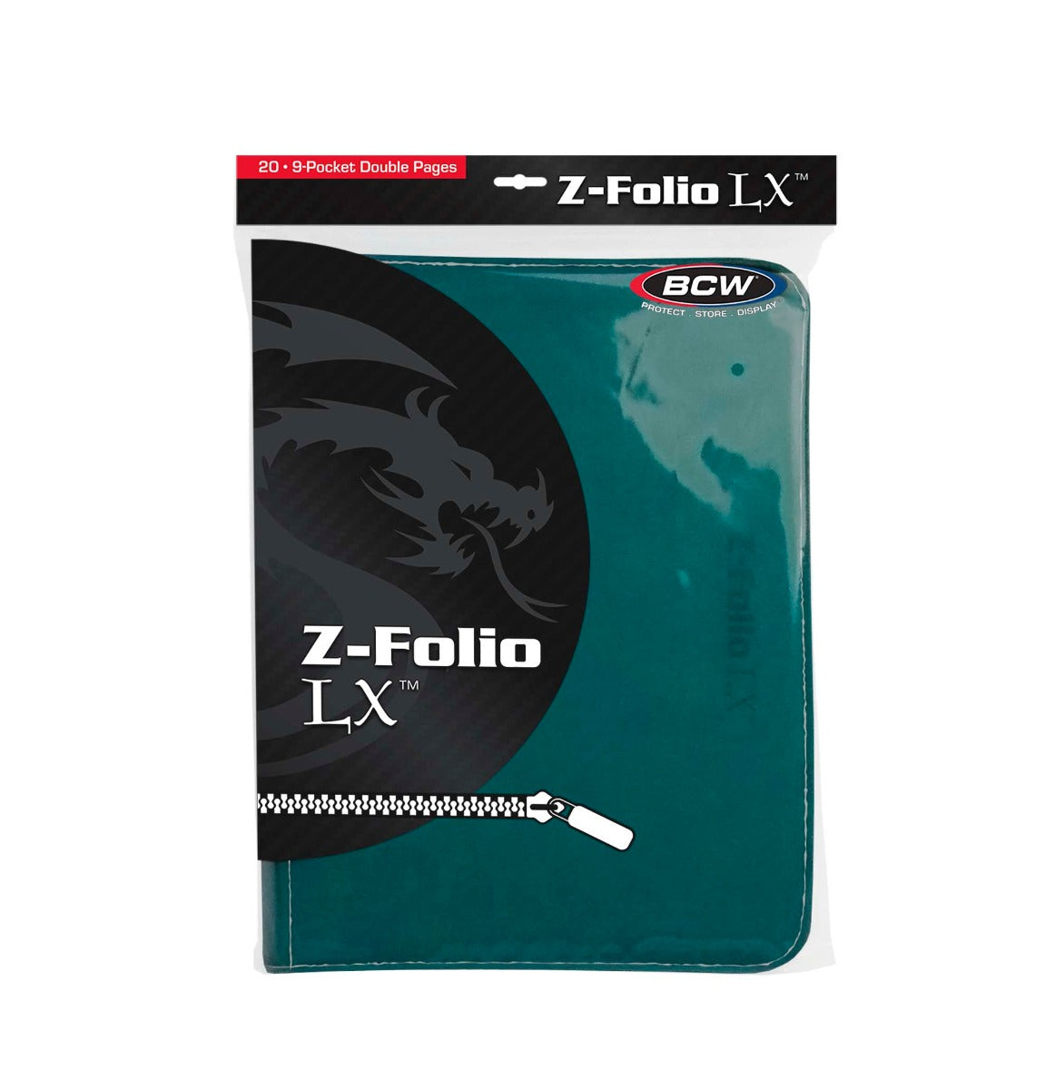 BCW Z-Folio 9-Pocket LX Album - Teal EACH