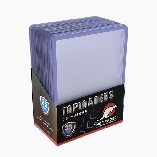 The Traders 3x4 Premium Toploaders (25ct) - 35 PT.