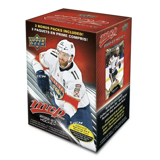 2022-23 Upper Deck MVP NHL Hockey Cards Blaster Box