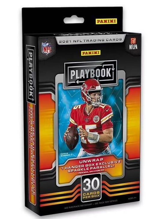2021 Panini Playbook NFL Football Cards Hanger Box