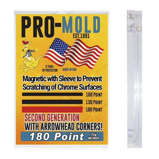 Pro-Mold Arrow Corner Magnetic Card Holder for Sleeved Card - 180 PT.