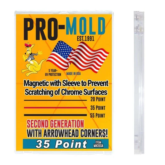 Pro-Mold Arrow Corner Magnetic Card Holder for Sleeved Card - 35 PT.