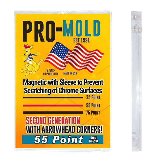 Pro-Mold Arrow Corner Magnetic Card Holder for Sleeved Card - 55 PT.